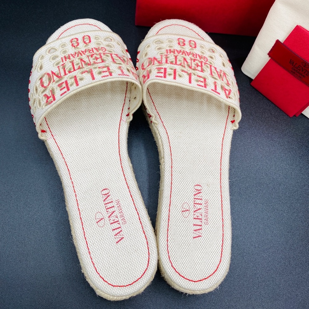 Valentino Garavani Atelier San Gallo 08 Edition Sandals SIZE 38 NWB AUTHENTIC - Picture 5 of 9
